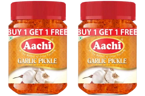 Aachi Garlic Pickle 200g (Buy 1 Get 1)