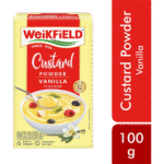 WeikFiELD Custard Powder Vanilla Flavoured 100g