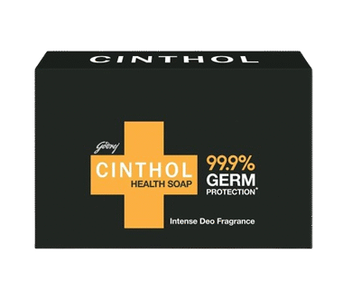 Cinthol Health Soap Intense Deo Fragrance Soap 100g