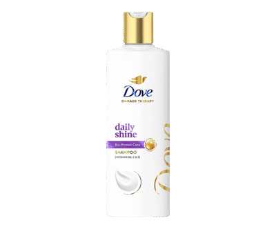 Dove Damage Therapy Daily Shine Bio-Protein Care Shampoo 75ml