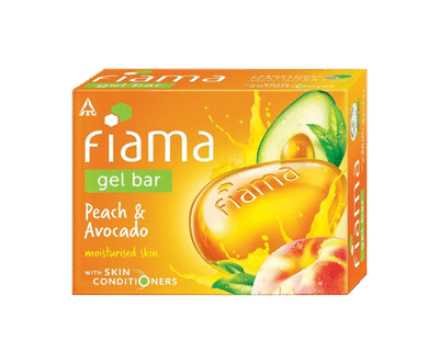 Fiama Gel Bar Peach & Avocado Soap 75g