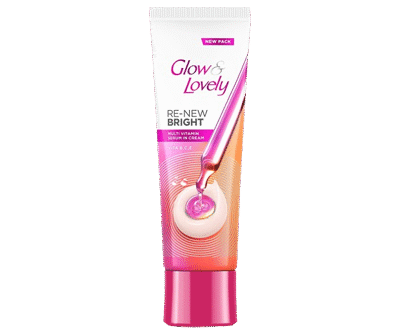 Glow&Lovely Re-New Bright, Multi Vitamin Serum In Cream 50g