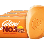 Godrej No.1 Sandal Turmeric Bathing Soap Bar (5 Unit x100gm=500g)