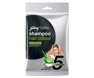 Godrej Selfie Shampoo Hair Colour 5Minutes 18ml