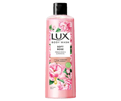 Lux Body Wash Fresh Soft Rose French Rose & Almond Oil 245ml