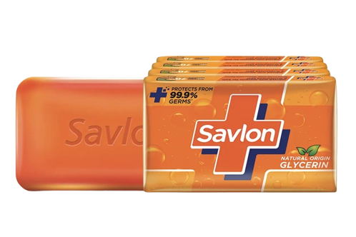 Savlon Glycerin Soap (Buy 3 Get 1) 75×3+75g=300g