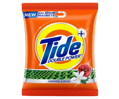 Tide Double Power+ Detergent Powder Jasmin & Rose 500g