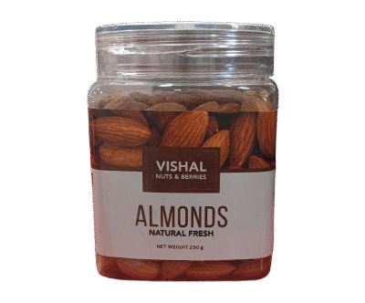 Vishal Almonds (Natural Fresh) 250g