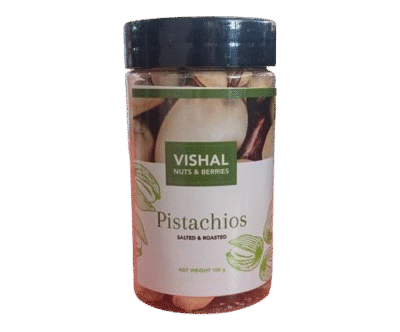 Vishal Pistachios (Salted & Roasted) 100g Jar