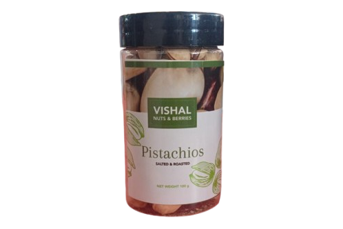 Vishal Pistachios (Salted & Roasted) 100g Jar