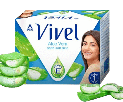 Vivel Aloe Vera Satin Soft Skin Soap 47g