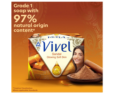 Vivel Pure Sandal Oil Soap 49g