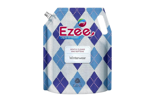 Godrej Ezee Liquid Detergent Gently Cleans And Softens Winterwear Pouch Pack 941ml