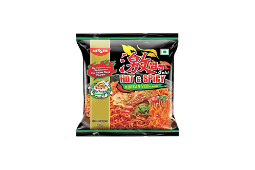 Geki Hot & Spice Korean Veg Flavour 80g