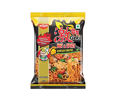 Geki Hot & Spice Korean Cheese Flavour 80g