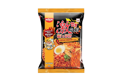 Geki Hot & Spice Korean Chicken Flavour 80g