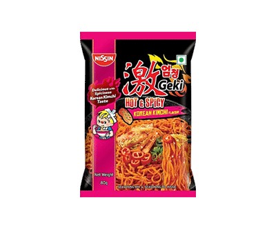 Geki Hot & Spice Korean Veg Kimchi 80g