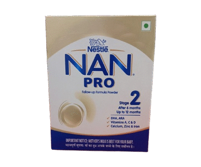 Nestle NAN Pro Follow-up Formula Powder Stage 2 After 6 months Up to 12 months 400g