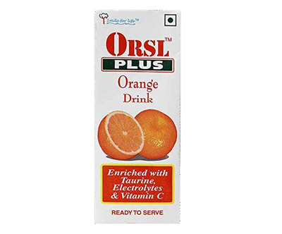 Orsl Plus Electrolyte Drink Orange