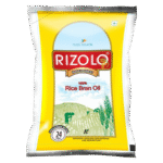 Rizolo India’s Premium Rice Bran Oil 1L Pouch
