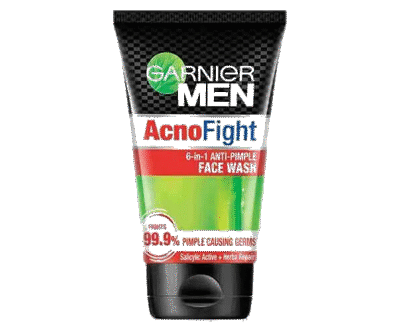 Garnier Men Acno Fight Anti-Pimple Face Wash - 99.9% Pimple Causing Germs 100g