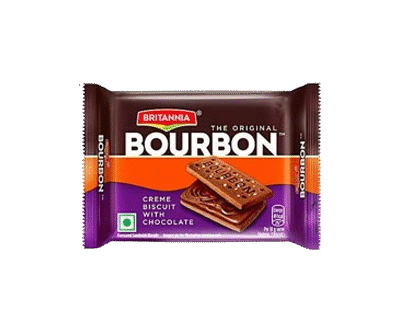Britannia Bourbon The Original Creme Biscuit with Chocolate 50g