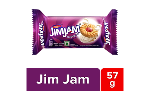 Britannia JimJam Naughty Jam Biscuits 57g