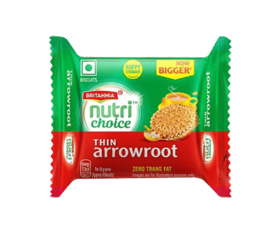 Britannia Nutri Choice Thin Arrowroot biscuit 35.3g
