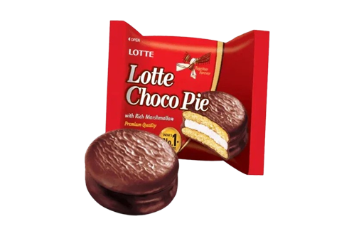 Lotte Choco Pie with Rich Mashmallow Premium Quality 23g