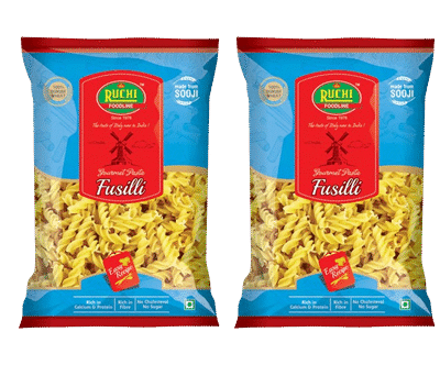 Ruchi Fusilli Pasta BUY 1 GET 1 400g+400g