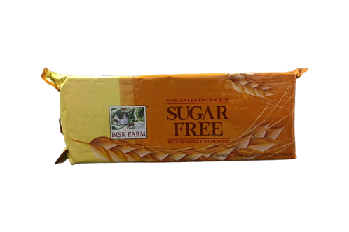 Bisk Farm Sugar Free | Masala Cream Cracker | Free of sugar, Full of taste 250g
