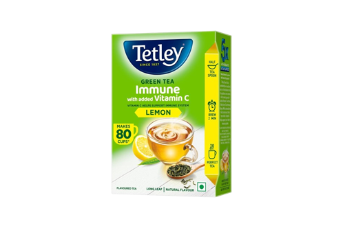Tetley Green Tea Immune with added Vitamin C – Classic – Makes 80 Cups