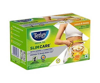 Tetley Green Tea Slim Care Lemon & Honey 25 Tea Bags