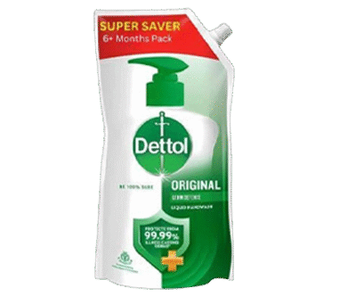 Dettol original Grem Defence Liquid Handwash | Supar Sarvar 6+ Months Pack . Dettol Oriack. 650ml